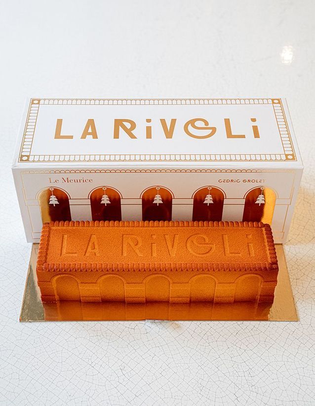 La bûche de Noël du Meurice Noblesse & Royautés