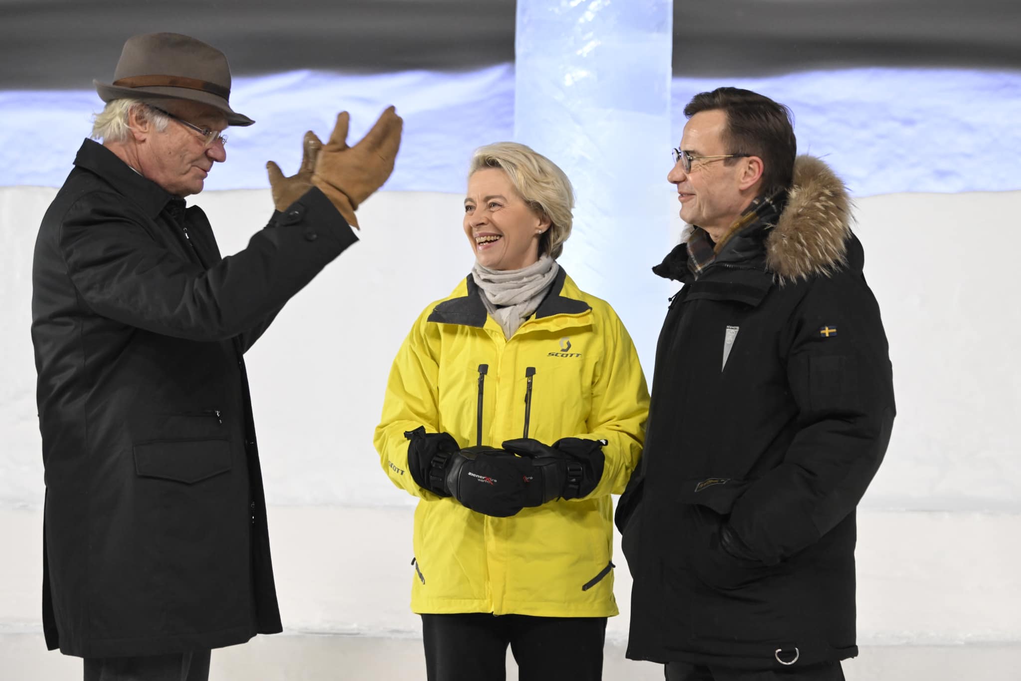 Le roi de Suède en Laponie pour la présidence suédoise de l’Union