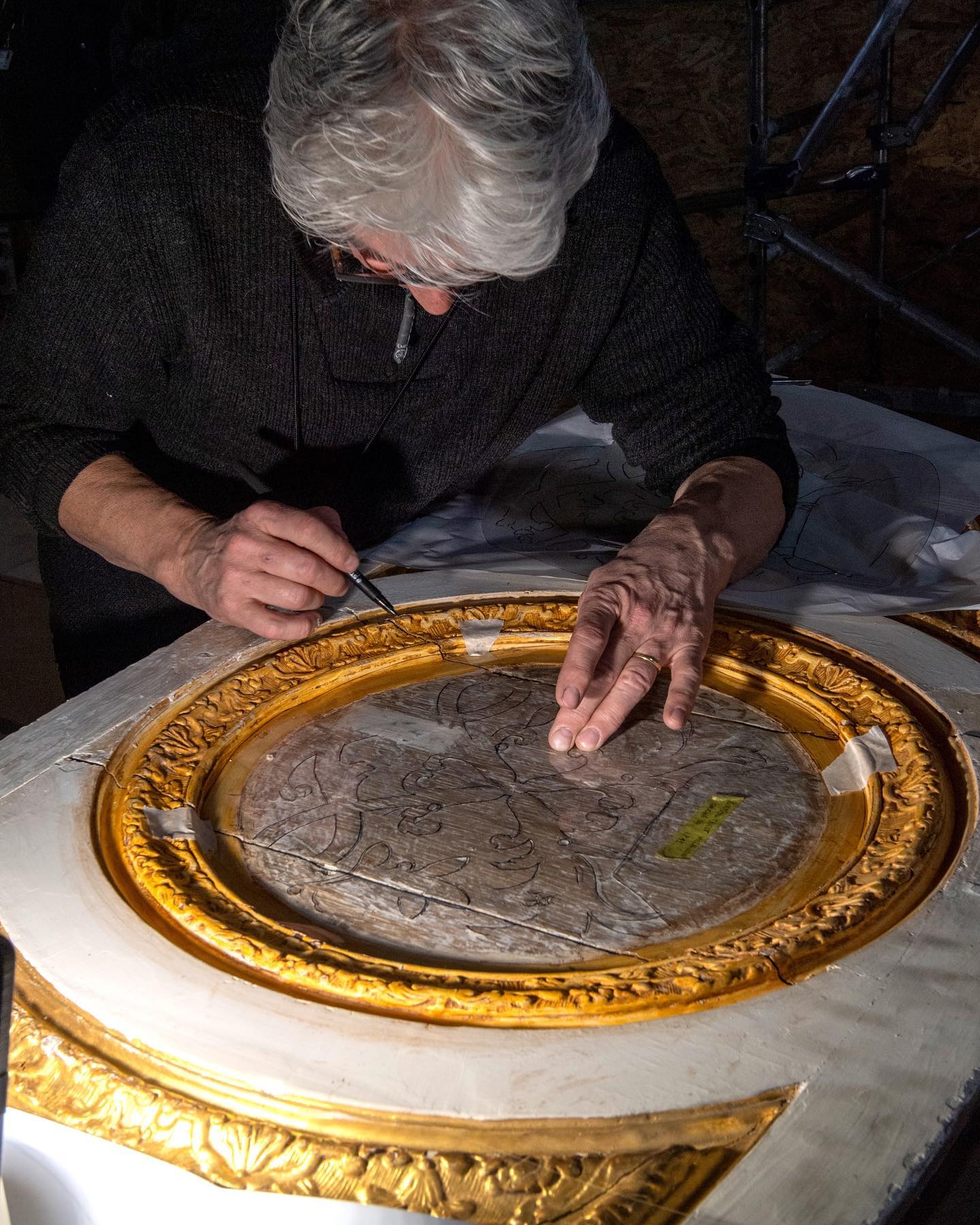 Restauration de l’antichambre de l’oeil de boeuf Noblesse & Royautés