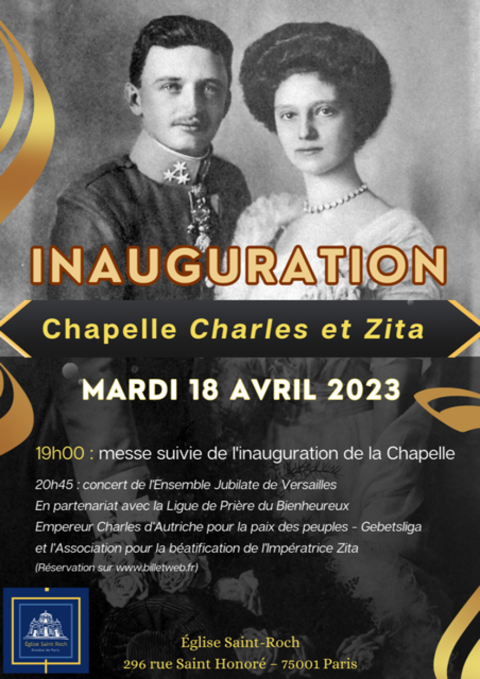 Inauguration chapelle Charles et Zita