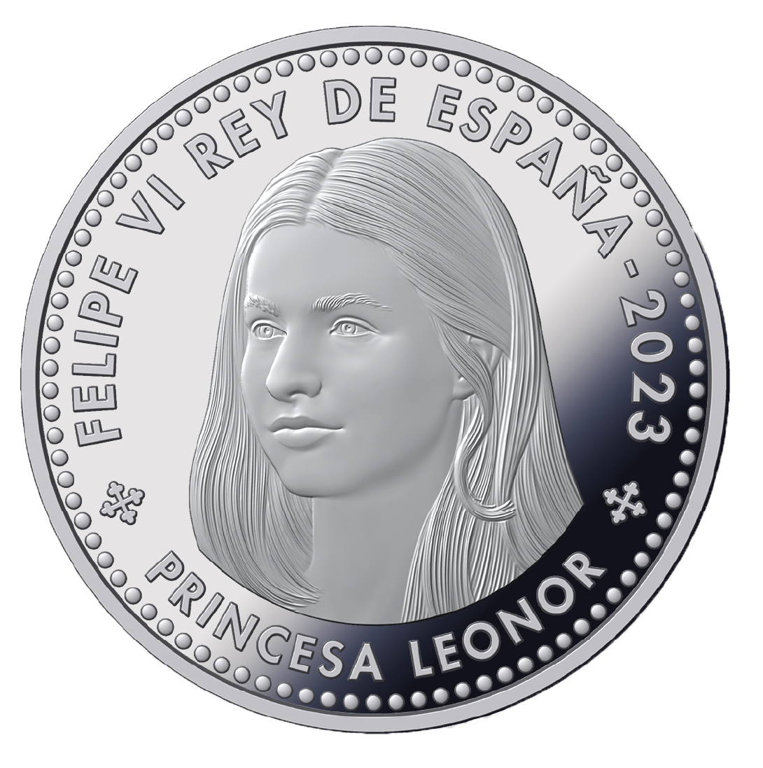 Monnaie Pour Les 18 Ans De La Princesse Des Asturies Noblesse Royaut s monnaie-pour-les-18-ans-de-la-princesse-des-asturies-noblesse-royaut-s