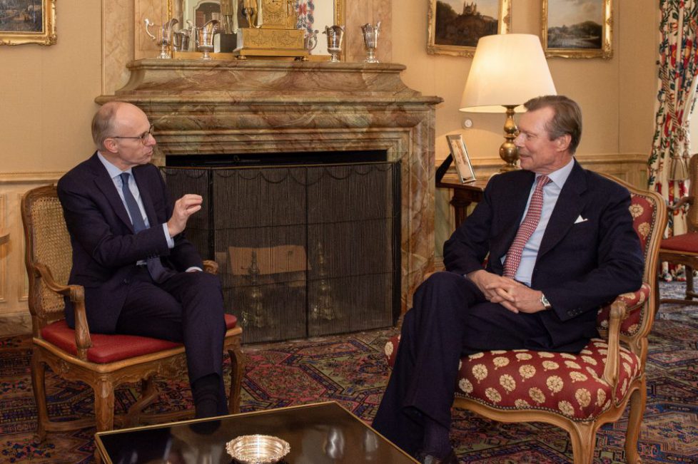 Audience avec M. Luc Frieden, formateur du nouveau gouvernement