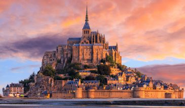 Mont Saint-Michel. Normandy, France.