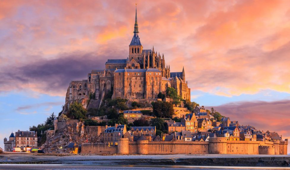 Mont Saint-Michel. Normandy, France.