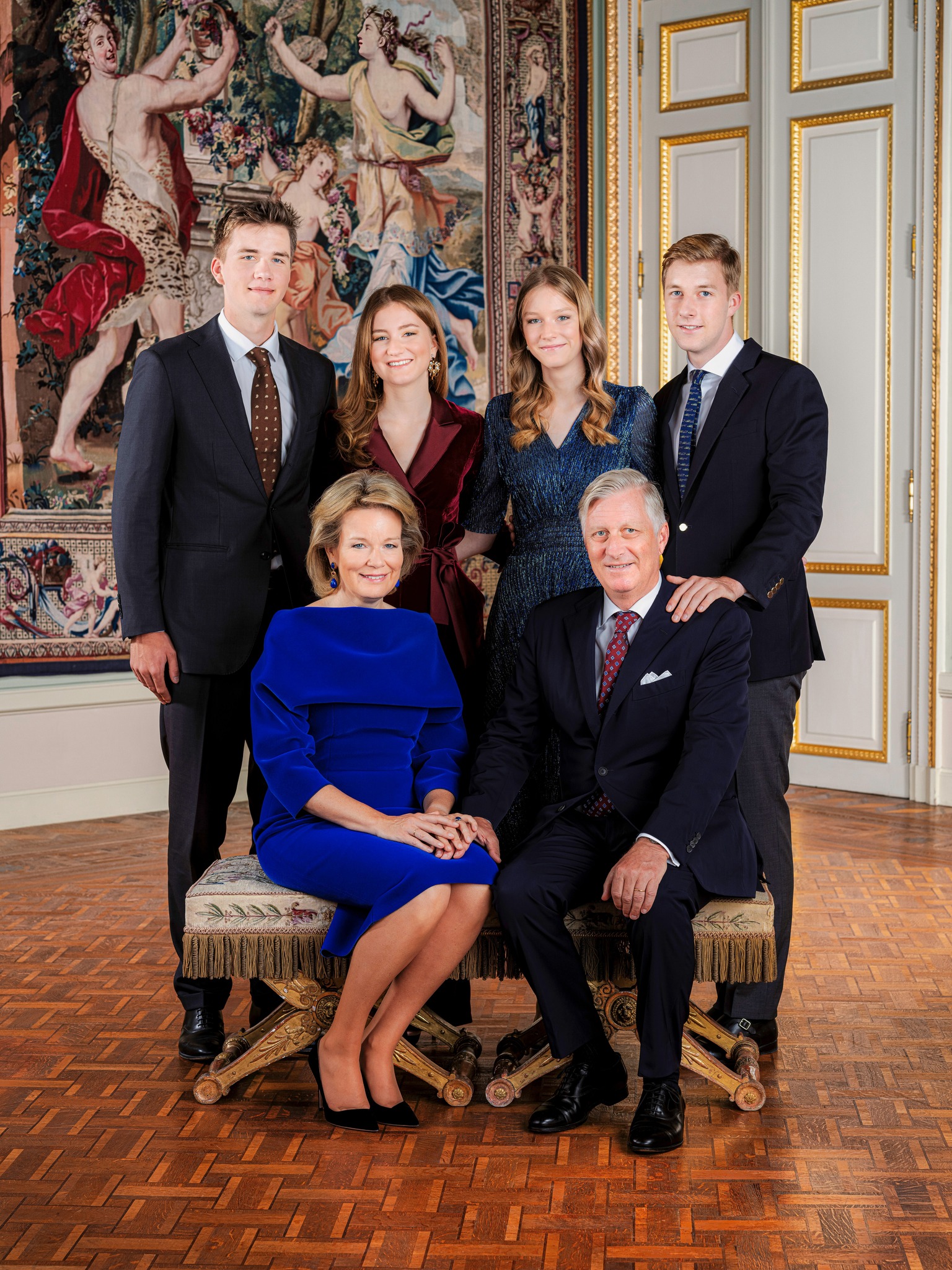 La Carte De Voeux De La Famille Royale Belge Noblesse Royaut s