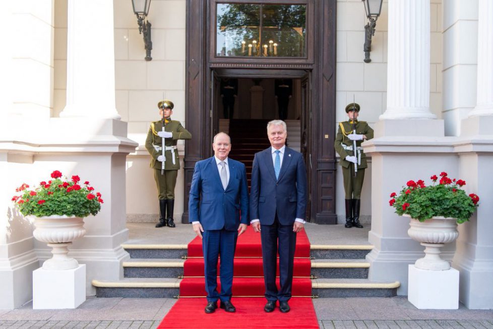 Prezidentas susitinka su Monako Kunigaikštystės Princu Albertu II.