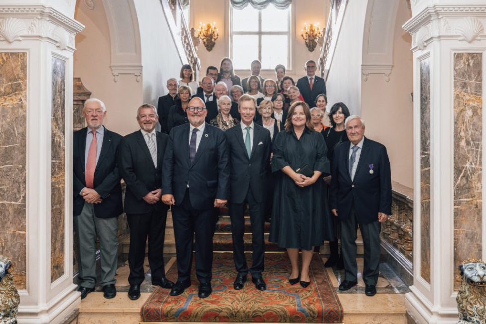 Audience en l'honneur des guides du LCTO (Luxembourg City Tourist Office)