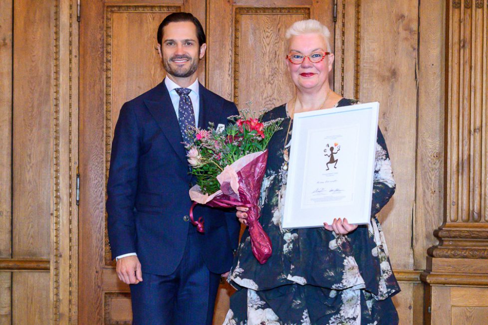 Prince Carl Philip at the Dyslexia Prize