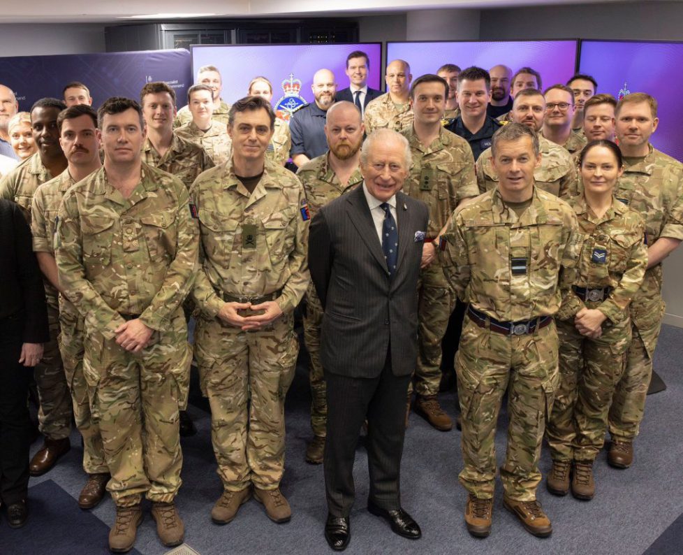 King Charles visit to Northwood HQ