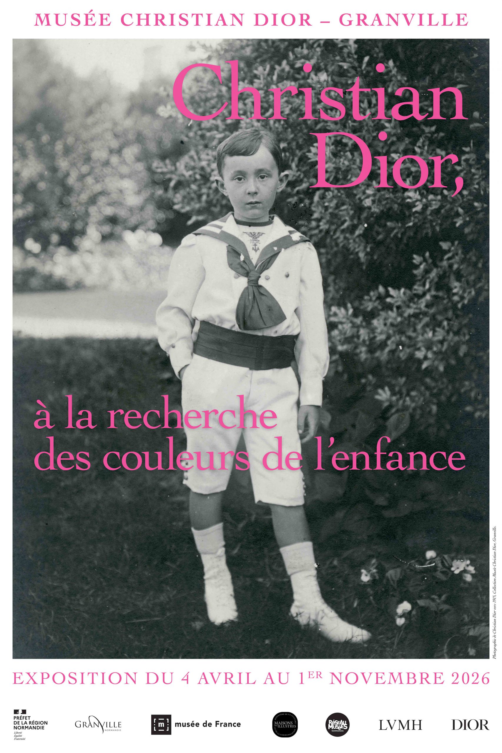 AFFICHE Musée Chirstian Dior - Exposition 2026