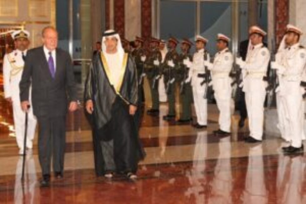 Le roi d&rsquo;Espagne à Abu Dhabi