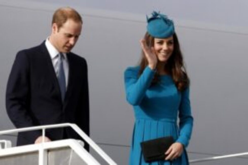 William et Catherine à Dunedin