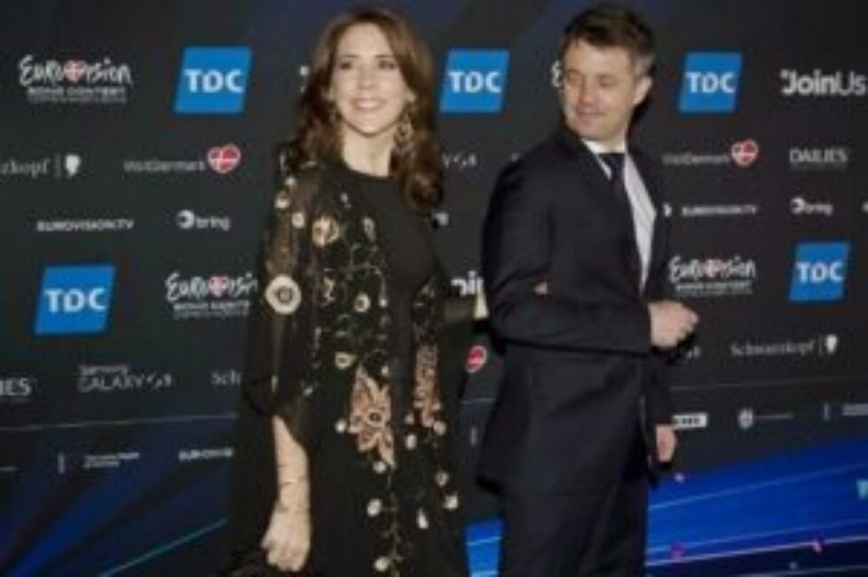 Frederik et Mary de Danemark à l&rsquo;Eurovision 2014