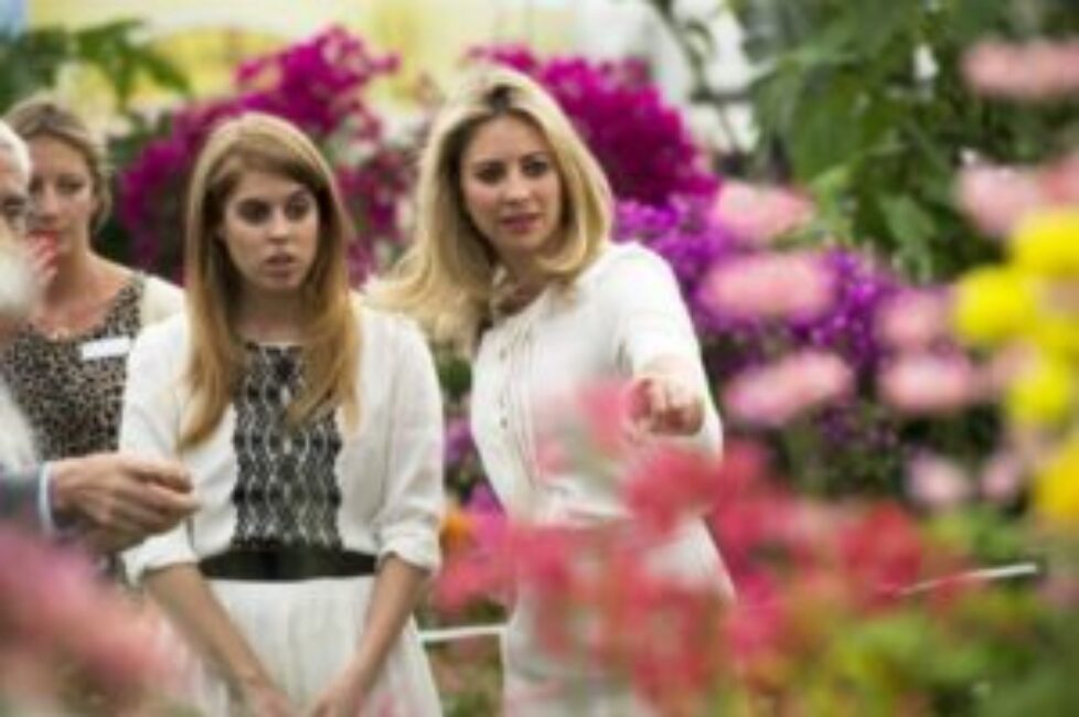Béatrice d&rsquo;York au Chelsea Flower Show