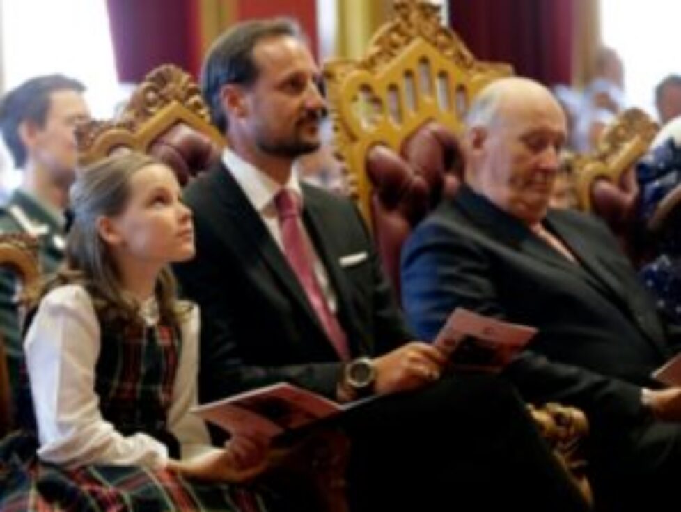 La famille royale de Norvège aux 200 ans de la Constitution