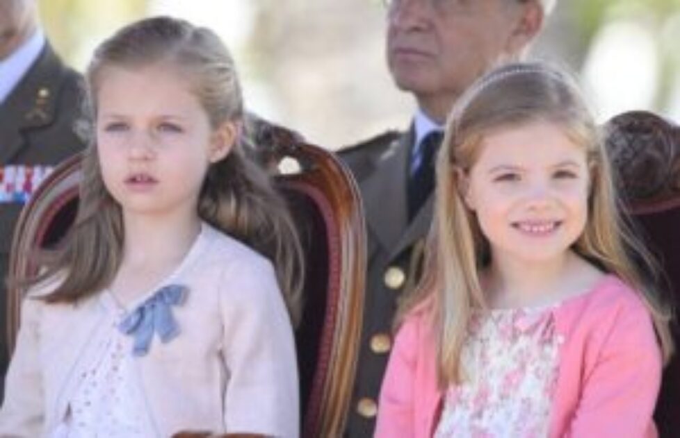 Felipe et Letizia d&rsquo;Espagne avec les infantes en Murcie