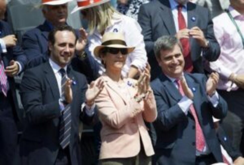 L&rsquo;infante Elena à Roland-Garros