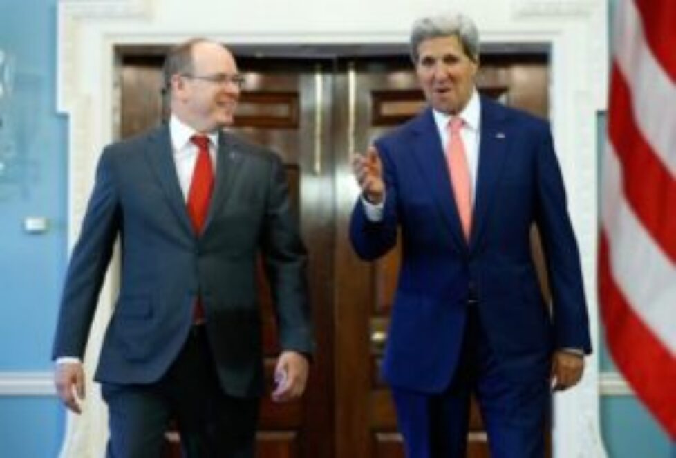 Albert de Monaco à Washington