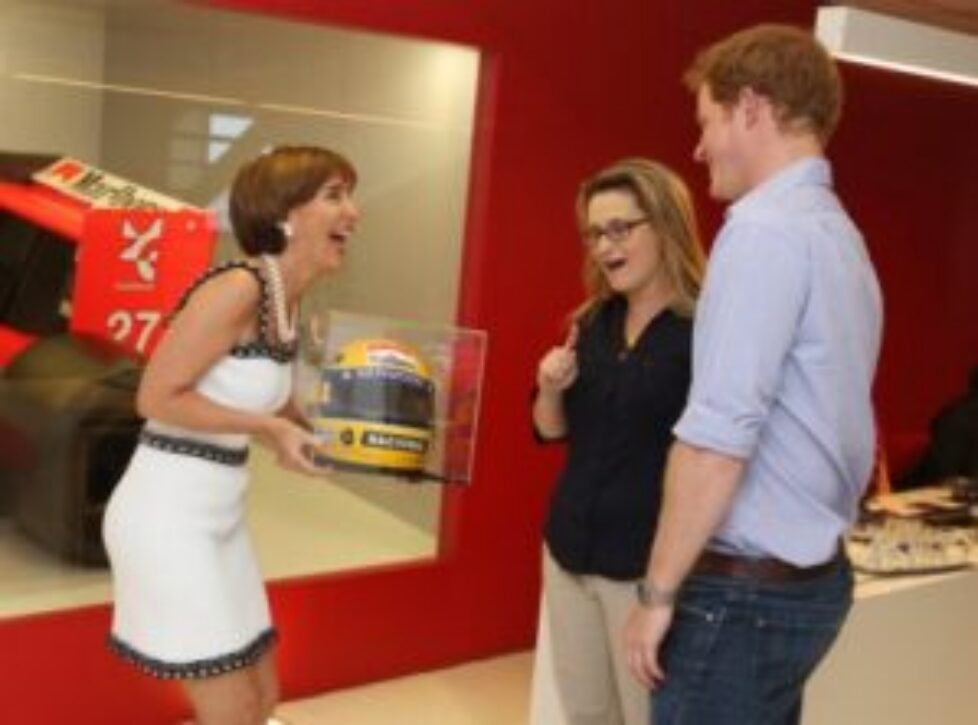 Le prince Harry à l&rsquo;Institut Ayrton Senna
