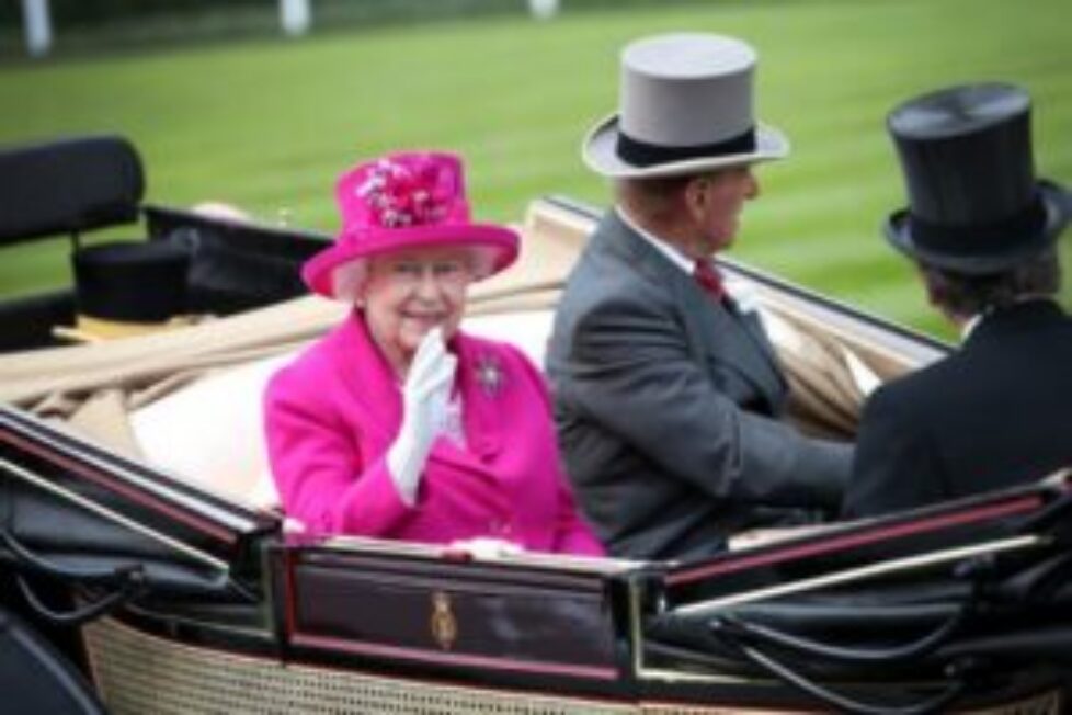 Elizabeth II à la 4ème journée d&rsquo;Ascot