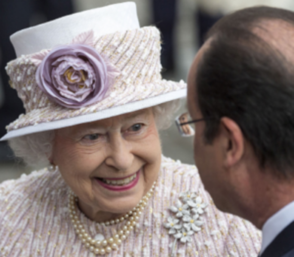 Elizabeth II à l&rsquo;île de la Cité