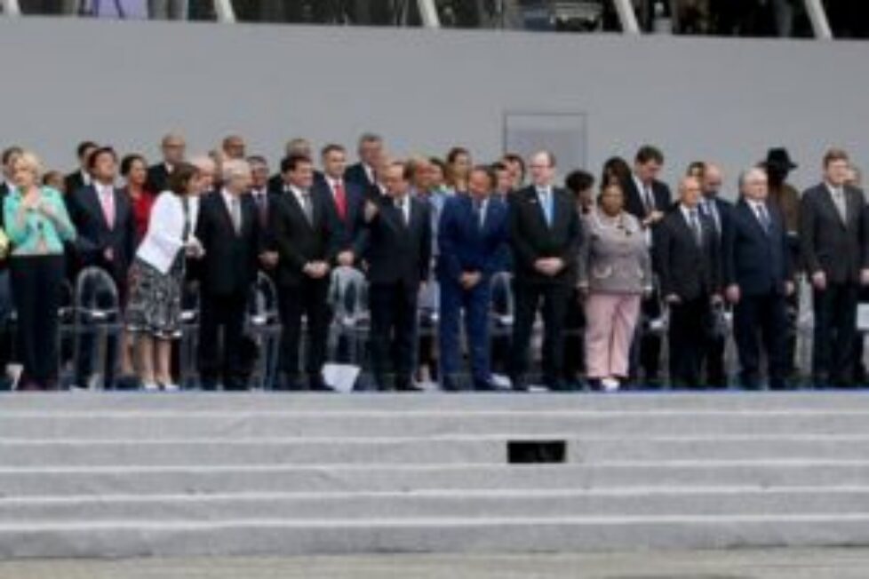 Le prince de Monaco au défilé du 14 juillet à Paris