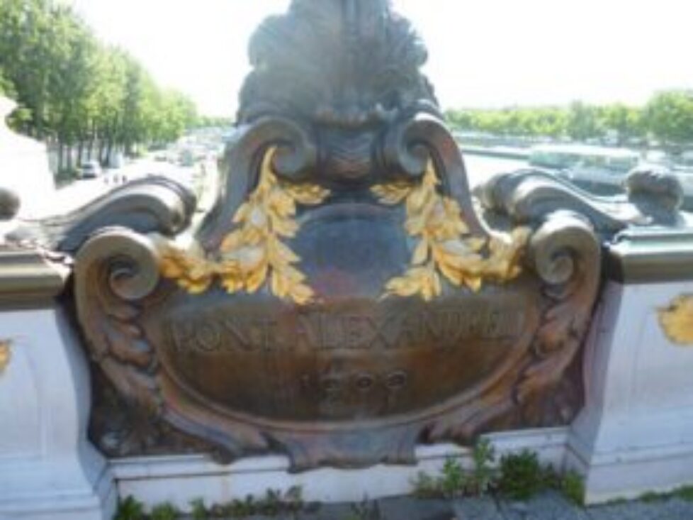 Le pont Alexandre III à Paris