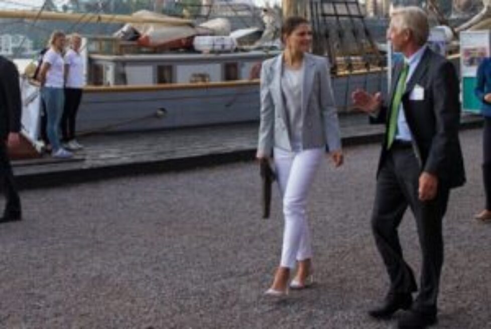 Victoria de Suède à un séminaire sur la mer Baltique