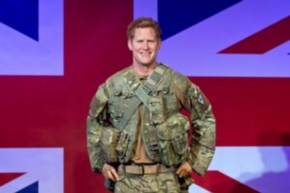 Une nouvelle effigie en cire du prince Harry