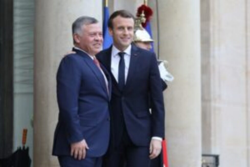 French+President+Emmanuel+Macron+Receives+7EfMhs7hDqPl