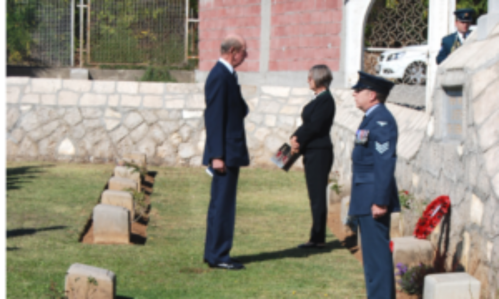 Duke of Kent Skopje Wreath
