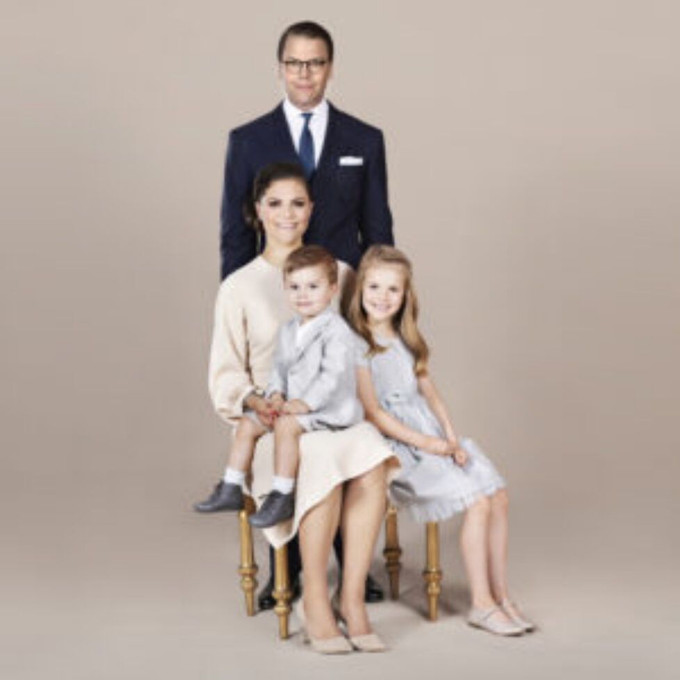 H.K.H. Kronprinsessan Victoria / HRH Crown Princess Victoria / H.K.H. Prins Daniel / HRH Prince Daniel / H.K.H. Prinsessan Estelle / HRH Princess Estelle / H.K.H. Prins Oscar / HRH Prince Oscar