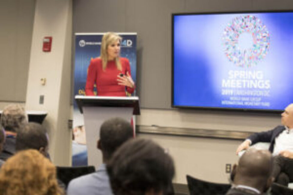 koningin-máxima-bij-voorjaarsvergadering-internationaal-monetair-fonds-en-wereld-bank-groep