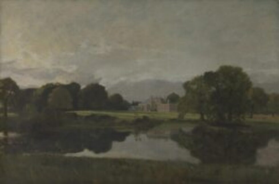 Malvern Hall, Warwickshire 1809 by John Constable 1776-1837