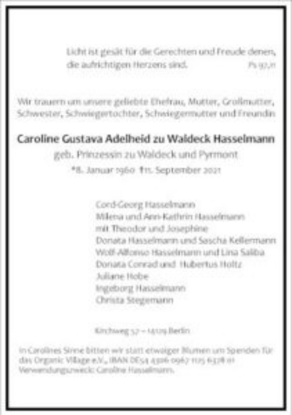 carolinegustavaadelheid-zuwaldeckhasselmann-traueranzeige-3ac1cee5-3e5e-4989-a334-d06bba0671cb