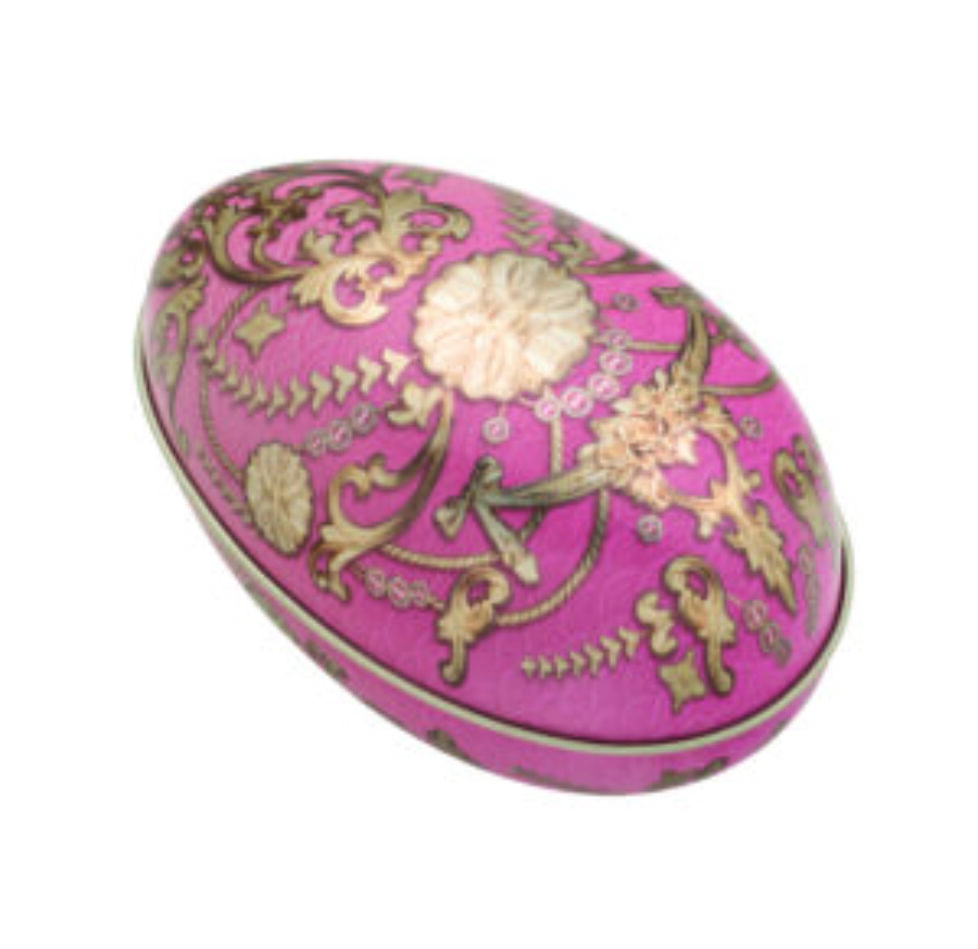 V&A Fabergé CHOCOLATE FILLED IMPERIAL EGG TIN £6.50 EACH