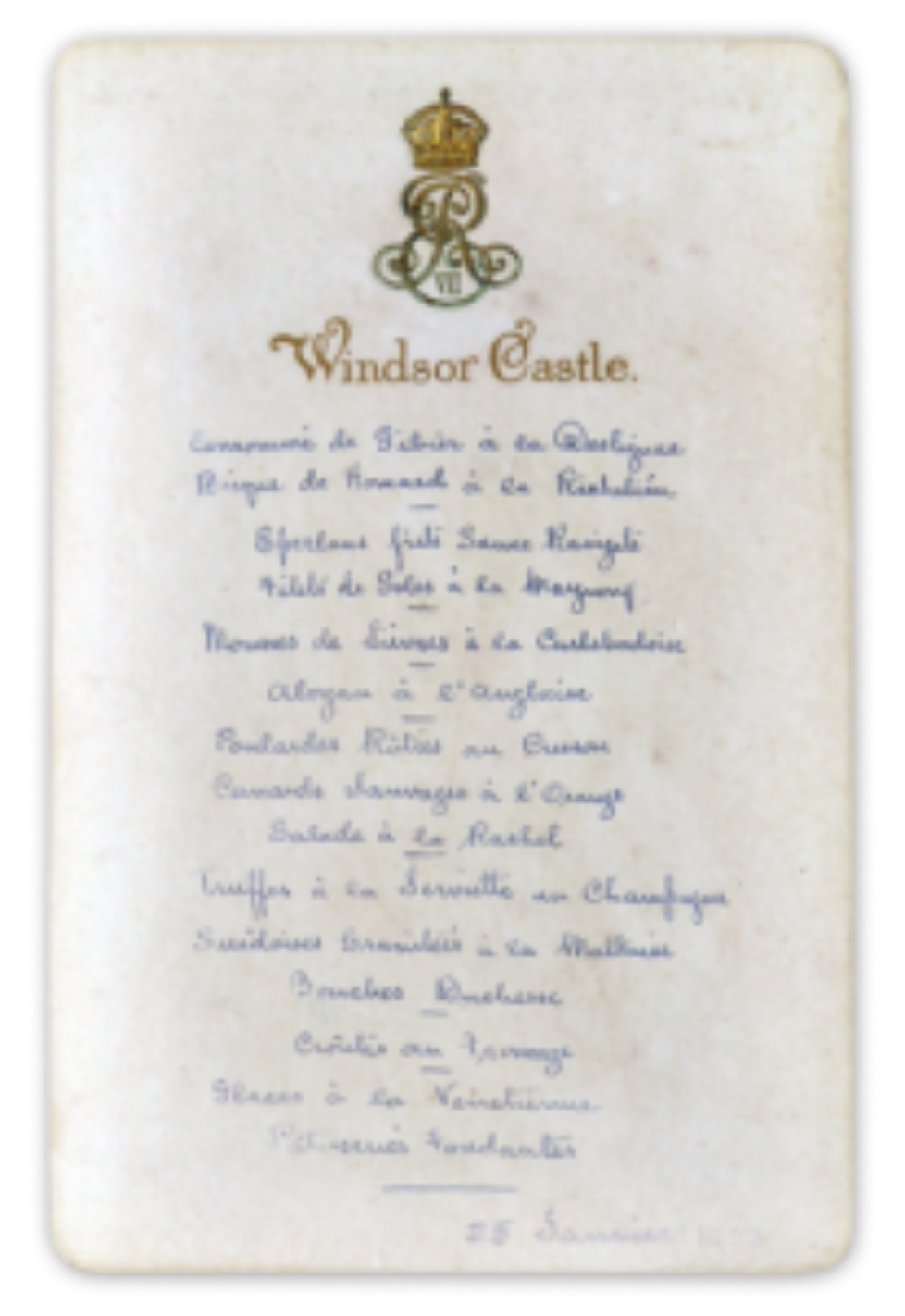 EVII - menu = windsor - 25 January 1903.png