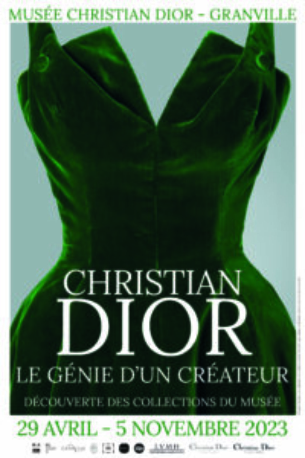 Affiche Emeraude - Christian Dior, le génie d un couturier - 40 x 60 cm BD