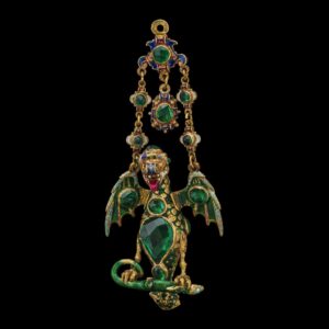 Pendentif avec un dragon