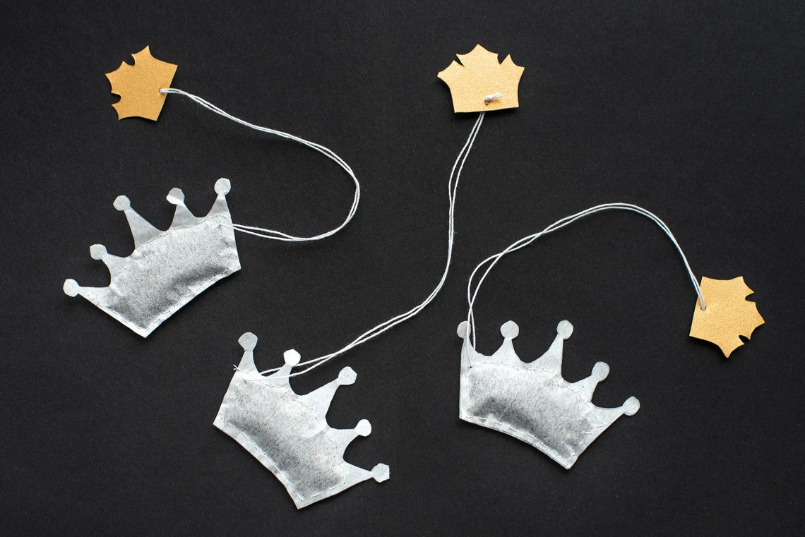 sachet thé couronne
