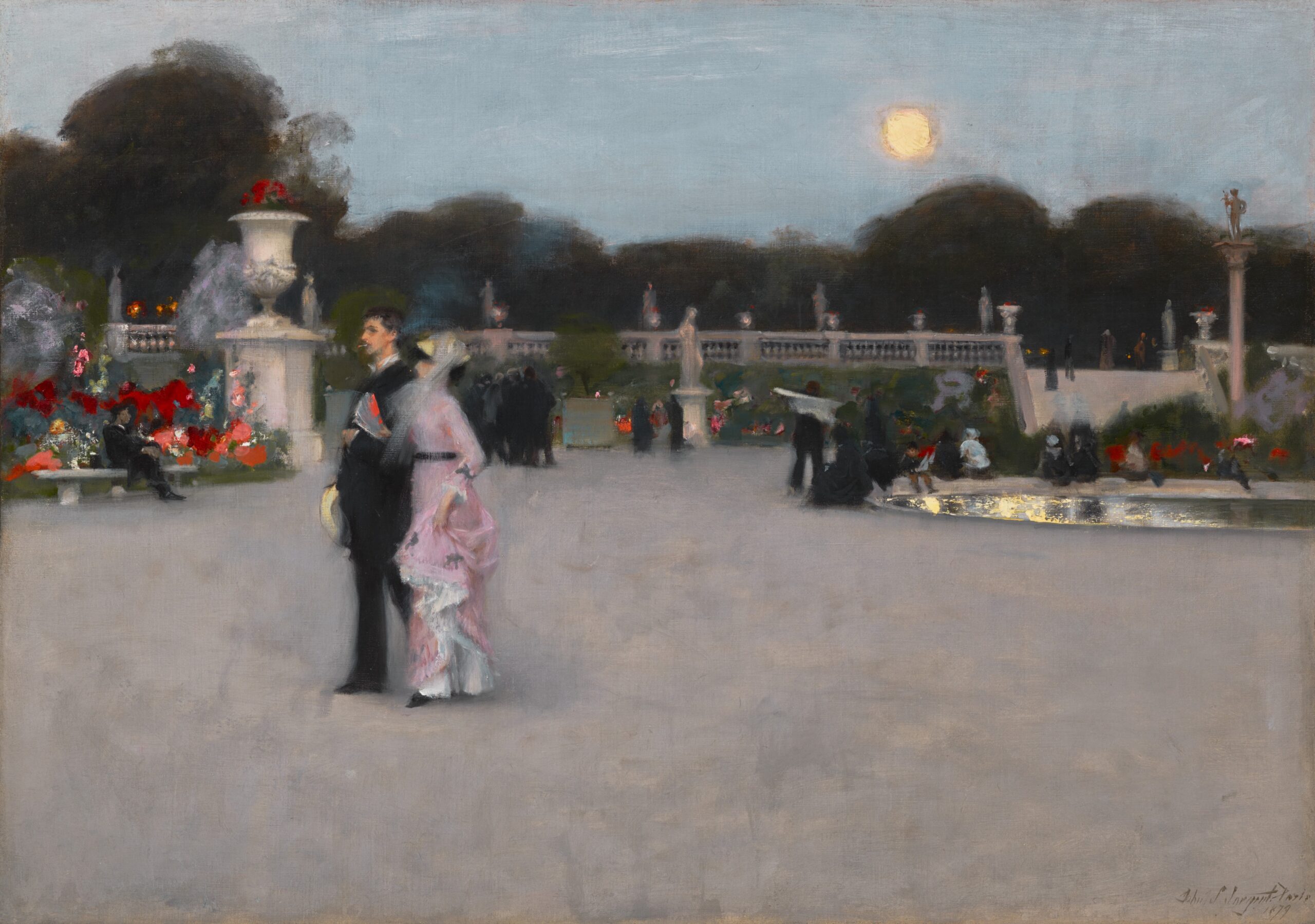 2_Sargent_In the Luxembourg Gardens_1879
