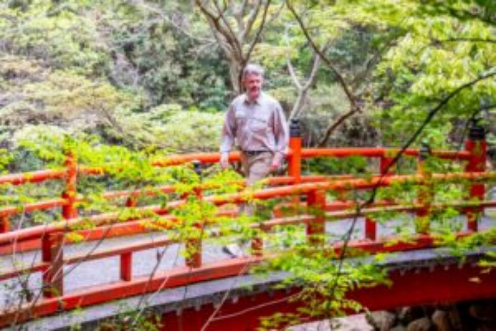 Fredag 25 / 4 - Morgenvandring i naturen omkring Ryokan Sekitei
