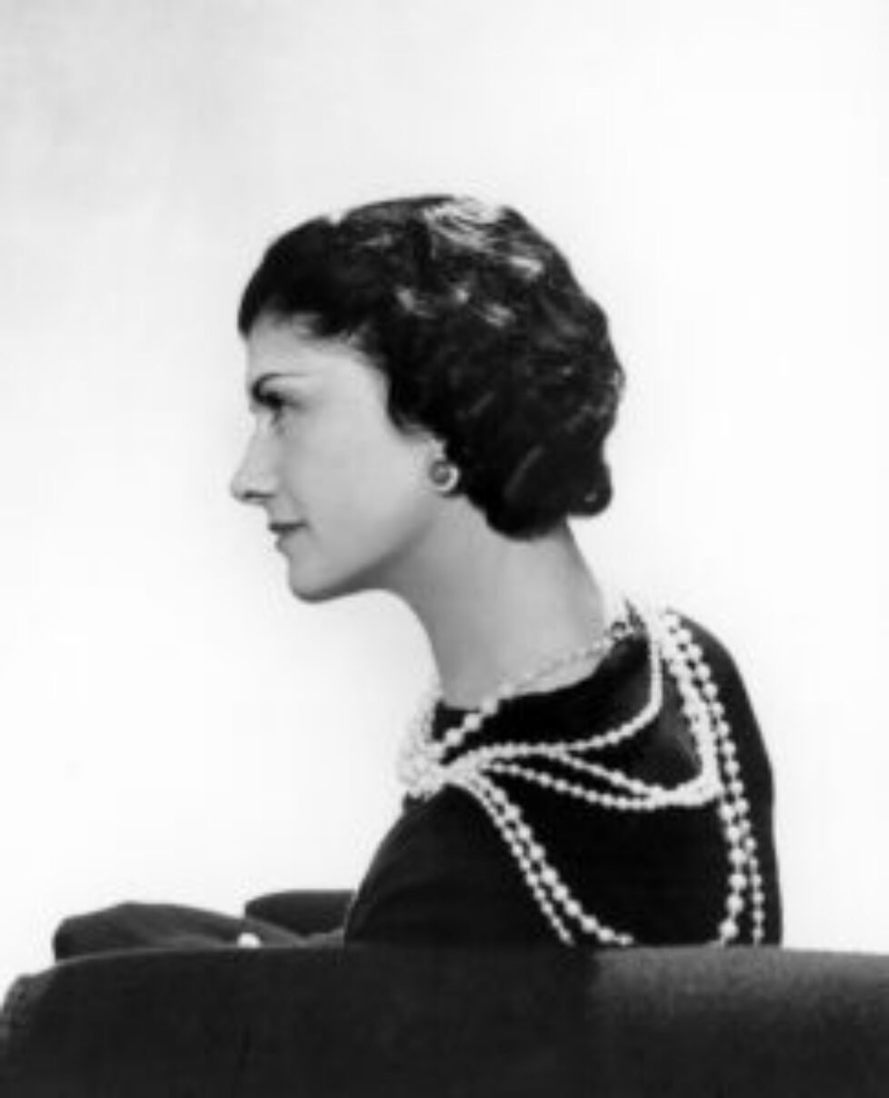 GABRIELLE 'COCO' CHANEL/n(1883-1971). /nFrench dress designer. Photographed c1930.