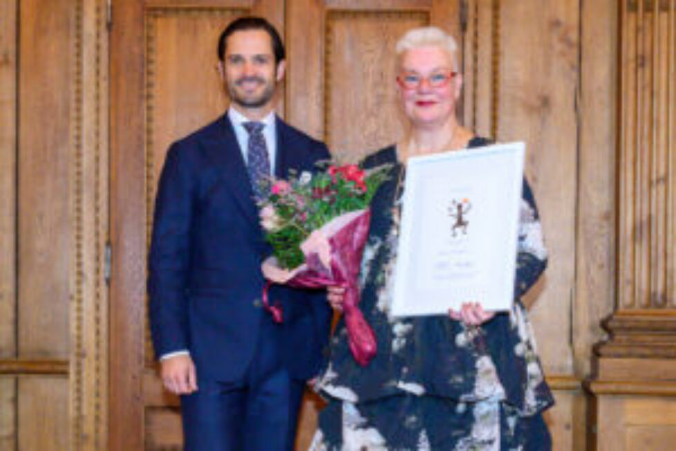 Prince Carl Philip at the Dyslexia Prize
