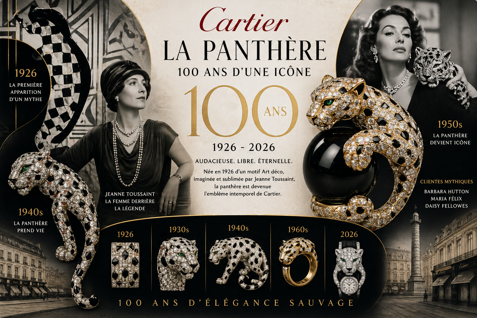 100 ANS PANTHERE