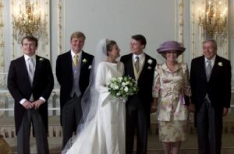 ©BENELUX PRESS,MARRIAGE CONSTANTIJN AND LAURENTIEN,DEN HAAG 19 MEI 2001,