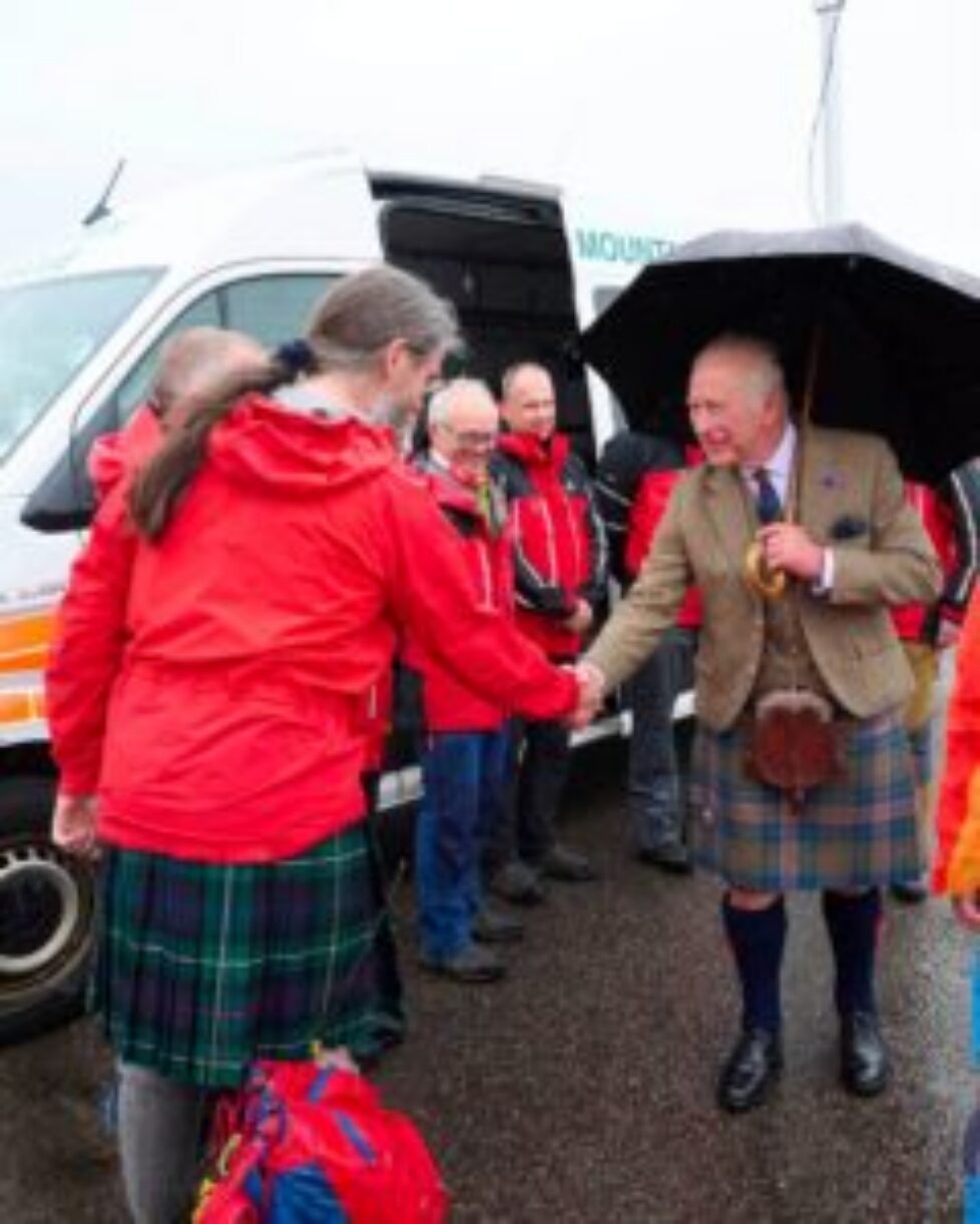 HRH King Charles visit to Dingwall